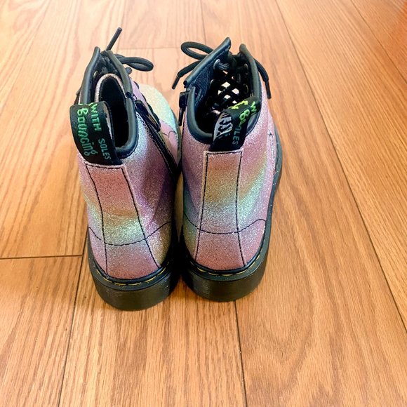 Rainbow Glitter Doc Marten Boots - Picture 5 of 9